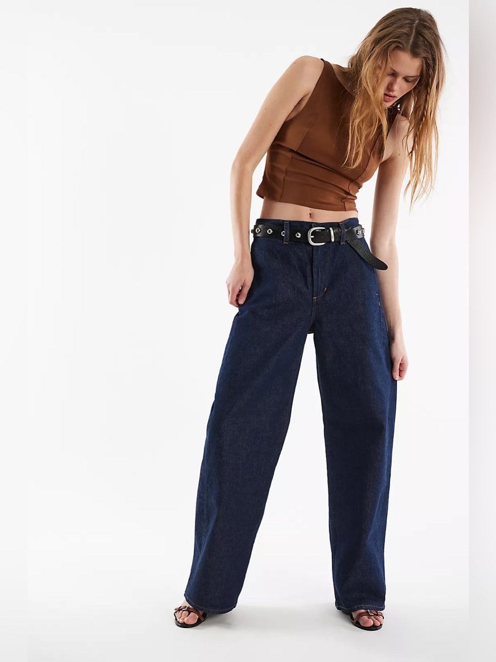 NWT Citizens of Humanity Amherst Ayla Polish Trouser Jeans Women's Size 34